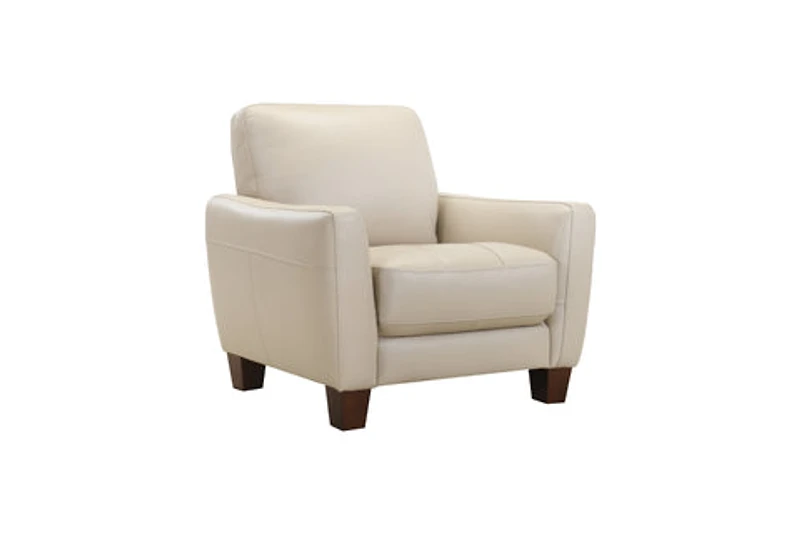 Faustina Leather Accent Chair