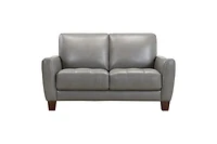 Faustina Leather Loveseat