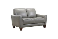 Faustina Leather Loveseat