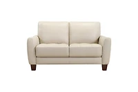 Faustina Leather Loveseat