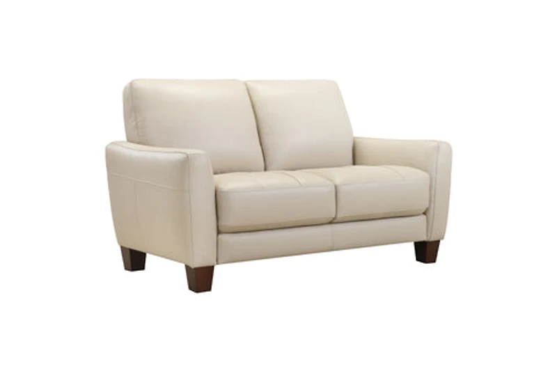 Faustina Leather Loveseat