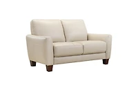 Faustina Leather Loveseat