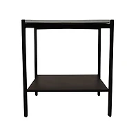 Cindale Side Table - White Mosaic