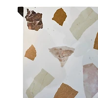 Cindale Side Table - White Mosaic