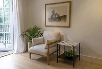 Cindale Side Table - White Mosaic