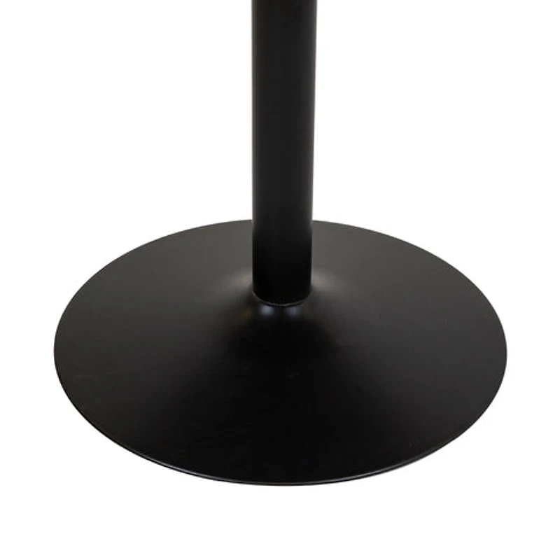 Clora Round Dining Table Walnut And Black 40" - Greater Vancouver Furniture