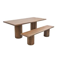Grenville Acacia Wood Bench
