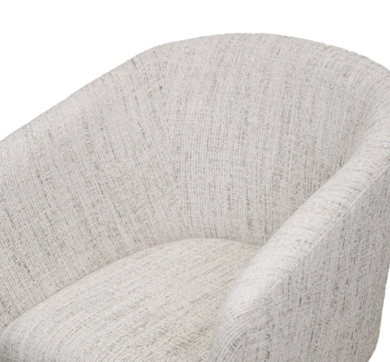 Thaila Full Fabric Swivel Dining Chair
