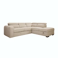 Arlo Sleeper Sectional with Storage Ottoman