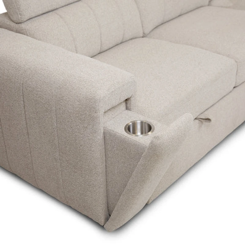 Arlo Sleeper Sectional with Storage Ottoman