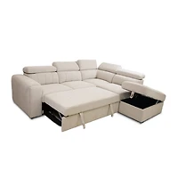 Arlo Sleeper Sectional with Storage Ottoman