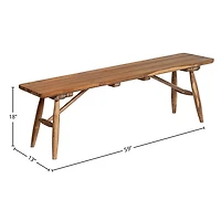Prylor Outdoor Dining Bench
