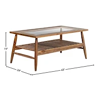 Prylor Outdoor - Rectangular Coffee Table