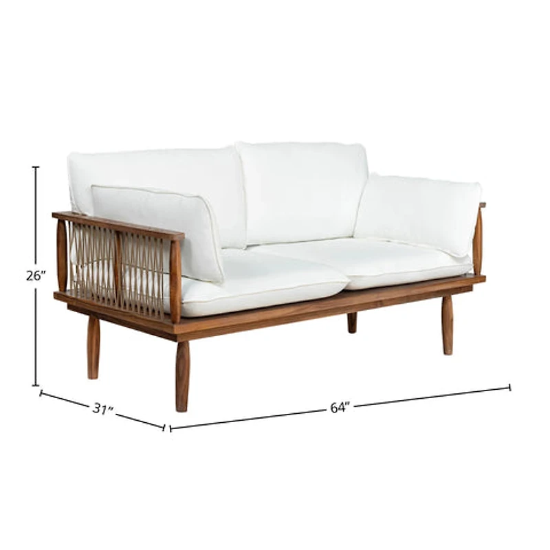 Prylor Outdoor Loveseat