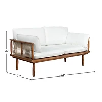 Prylor Outdoor Loveseat