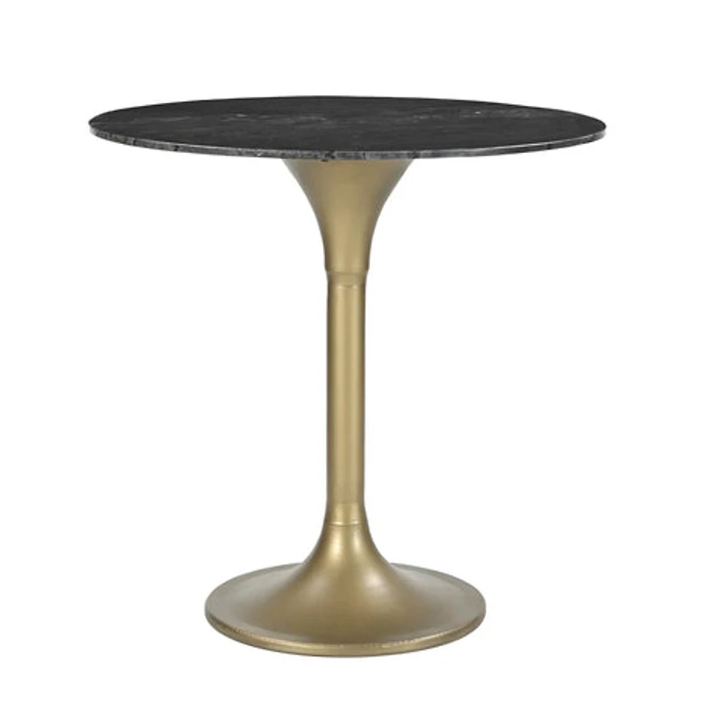 Casson Bistro Table - Italian Black Marble