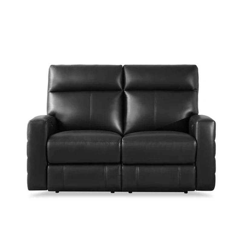 Suvi Top Grain Leather Power Reclining Loveseat