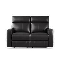 Suvi Top Grain Leather Power Reclining Loveseat