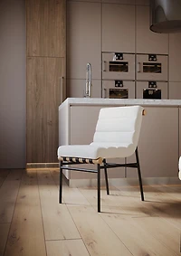 Ryna Boucle' Fabric Dining Chair – Accents@Home