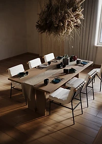 Ryna Boucle' Fabric Dining Chair – Accents@Home