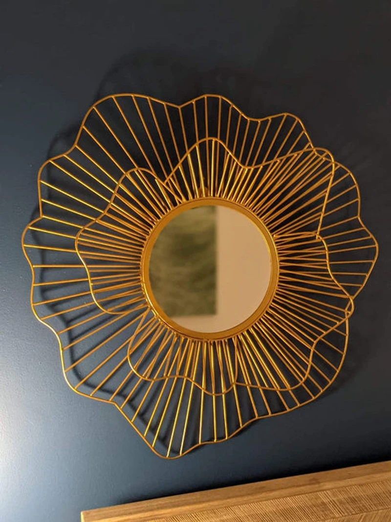 Oswyn Flower Mirror