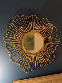 Oswyn Flower Mirror