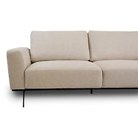 Willow Fabric Sofa - Lovegood Bisque