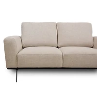 Willow Fabric Loveseat - Lovegood Bisque