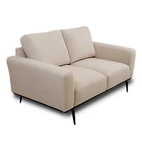 Willow Fabric Loveseat - Lovegood Bisque