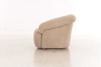 Brevik Upholstered Accent Chair with Fixed Base