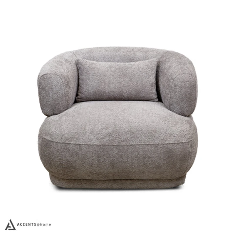 Zion Accent Chair - Pewter