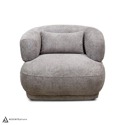 Zion Accent Chair - Pewter
