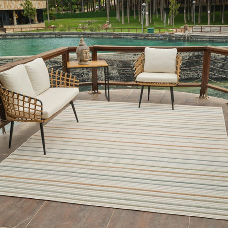 Aspen Striped Modern Rug