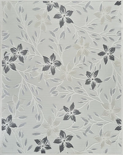 Aspen Cream Floral Vine Rug