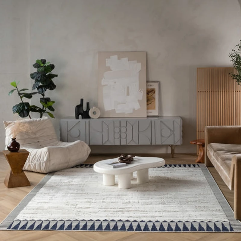Aurora Cream Runner Rug
