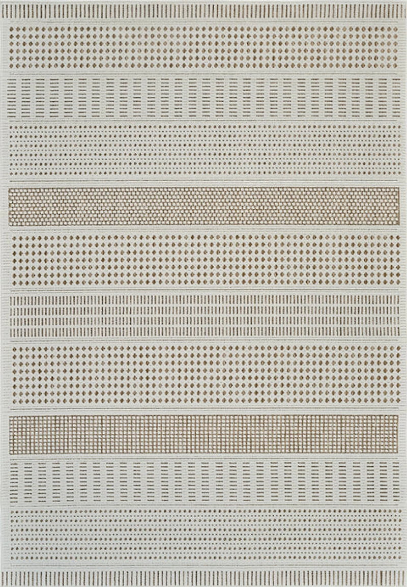 Aurora Beige Modern Rug