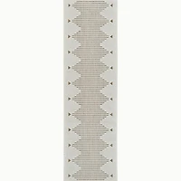 Aurora Beige Tribal Stripe Rug