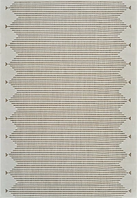 Aurora Beige Tribal Stripe Rug