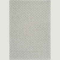 Aurora Cream Modern Rug – Textured Grid Pattern