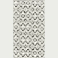 Aurora Cream Modern Rug – Textured Grid Pattern