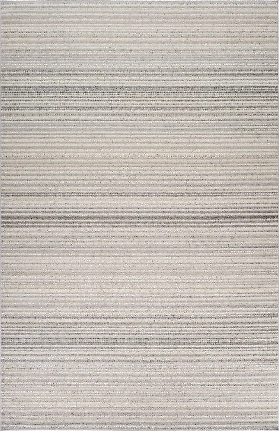 Bali 1863 Cream Gradient Striped Rug – 5 x 8'
