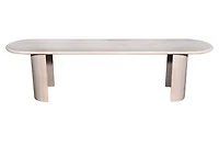 Klimt Solid Mango Wood Dining Bench