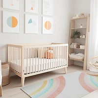 Daisy Rainbow Arc Area Rug – 5x8