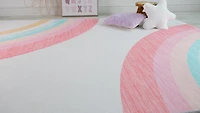 Daisy Cream Floral Area Rug