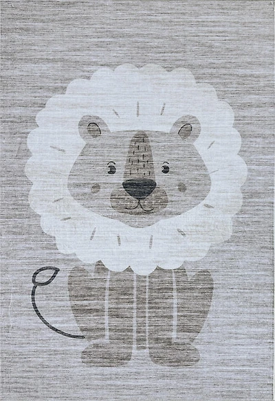 Beige Daisy Floral Elegance Rug