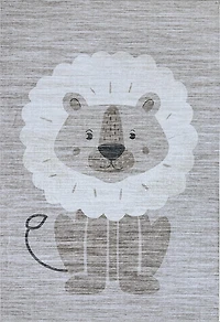 Beige Daisy Floral Elegance Rug
