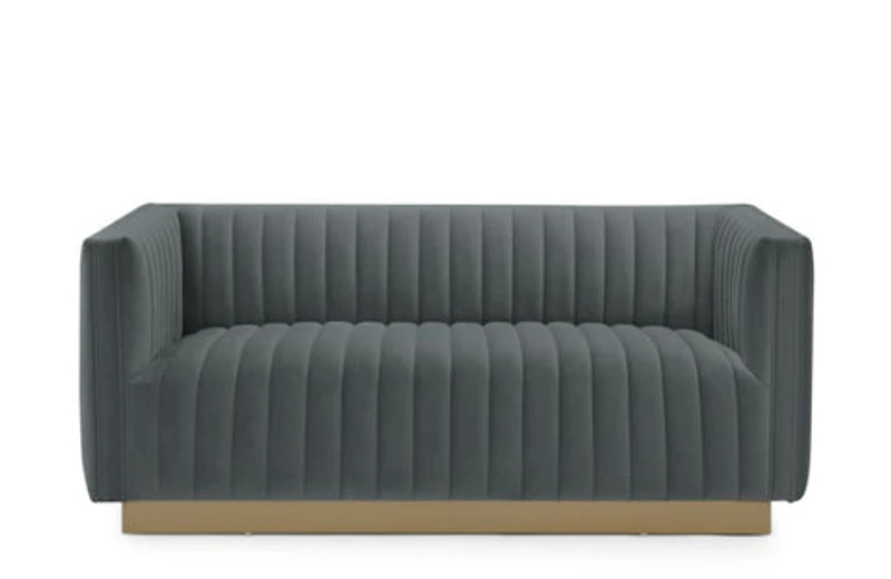 Elba Mid Century Loveseat