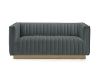 Elba Mid Century Loveseat
