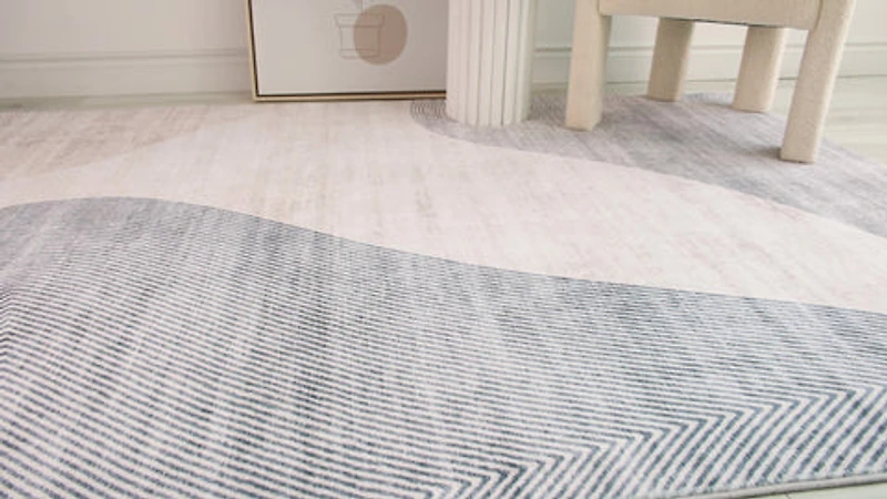 Europa Beige Geometric Pattern Rug