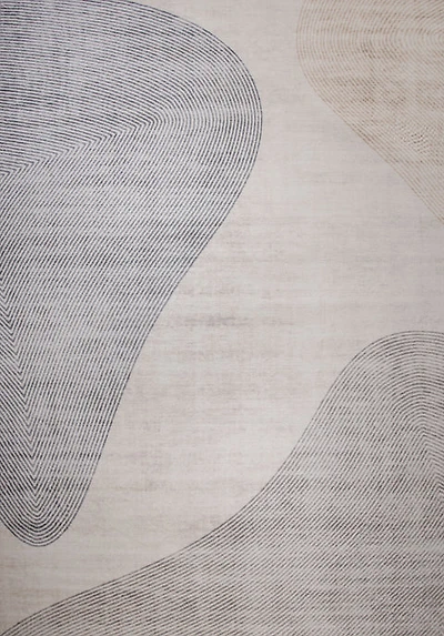 Europa Beige Geometric Pattern Rug
